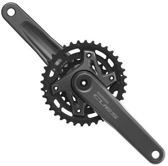 Shimano Cues U6000-2b Crankstel Zilver 170 mm / 36/22t