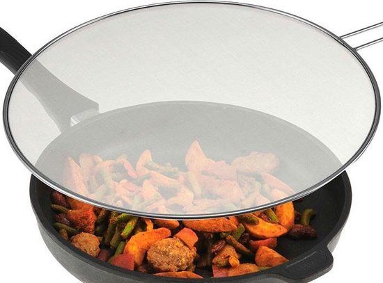 Westmark Anti-spatdeksel RVS Ø 30 cm