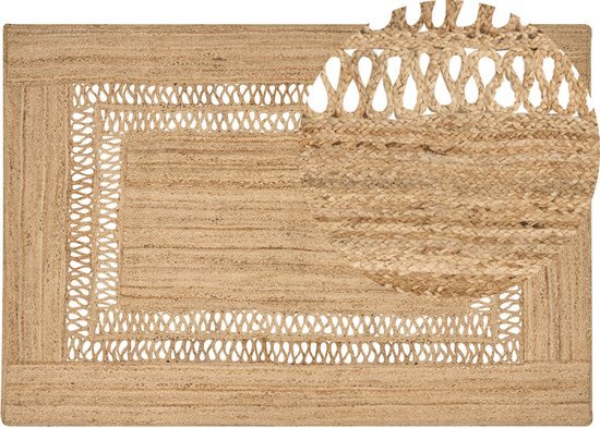 YENIKOY - Vloerkleed - Beige - 160 x 230 cm - Jute