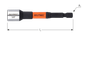 Rotec Dopsleutel | E6.3 | 1/4" Bitopname | Magnetisch | SW 3/8"x80 - 821.01031