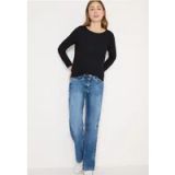 cecil Getextureerd shirt met lange mouwen