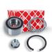 febi bilstein 24313 wiellagerset met montagemateriaal, 1 stuk | Compatibel met: RENAULT CLIO III, CLIO III Grandtour, GRAND SCÉNIC II, MEGANE II, MEGANE II Coupé-Cabriolet, MEGANE II Kombi