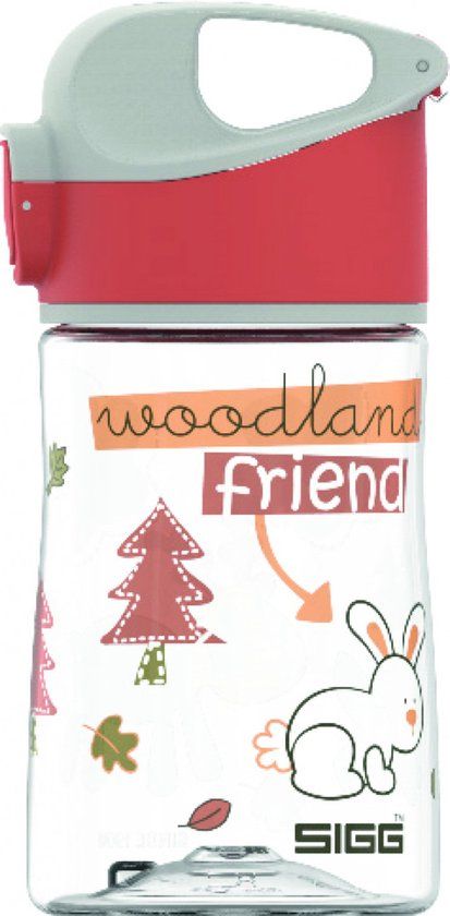 SIGG Miracle Woodland Friend 0.35L rood | 8731-20