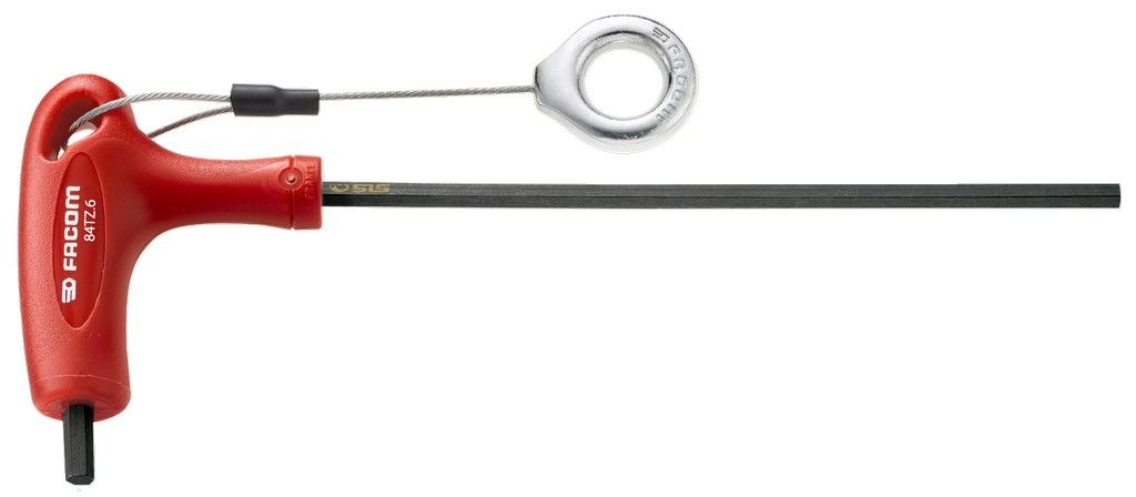 Facom sls 6-kantsleutel kogelkop met t-greep 8mm