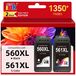 Canon Cartouches couleur 560 561 XL, pack de 2, compatible avec Canon