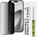 Techsuit Film de protection écran Privacy pour Apple iPhone 17, Verre Trempé, Full Glue, 111D