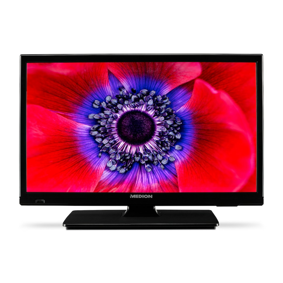 MEDION LIFE® E11916 (MD 20058) TV | 47 cm (19'') LCD TV | HD Triple Tuner | geïntegreerde mediaspeler | autoadapter | CI+