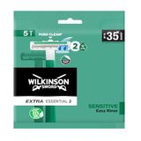 Wilkinson Extra Essential 2 Sensitive Wegwerpscheerapparaten voor heren, 5