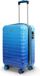 Blade Kofferset, 3-delig, uitbreidbaar, harde schaal koffer trolley, lichte trolleykoffer, handbagage, gemaakt van ABS + PC met TSA-slot, 4 spinner wielen, koffer, set van 3 reiskoffers, Blauw, Koffer