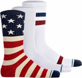 Stance heren casual 3P sokken the americana multi