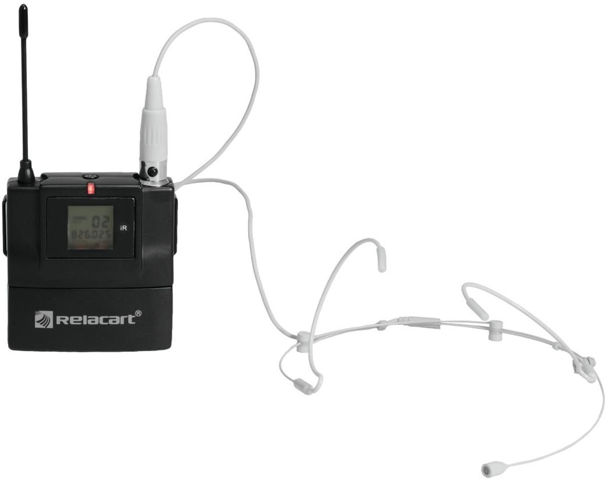 RELACART T-31 Bodypack for HR-31S with Headset