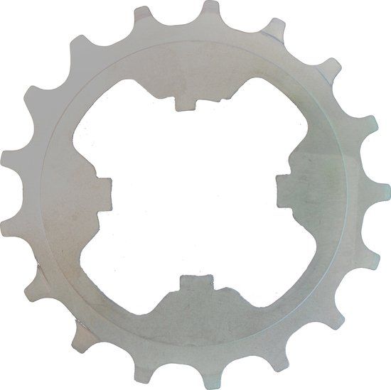 Miche Krans 17T 11V - Zwart - Stadsfiets