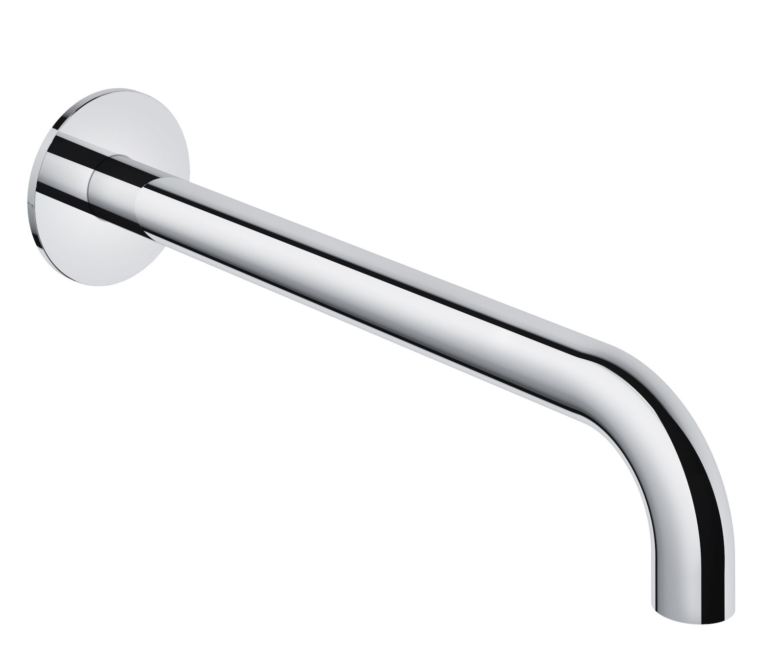 Hotbath Cobber CB095 Uitloop 25 cm Geborsteld Messing PVD