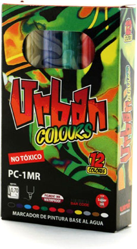 Posca PC-1MR 0.7mm 12x Marker Set - 8435009952678