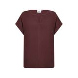 Wasabiconcept top Plus Size - bruin
