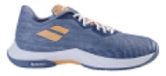 Babolat Shadow Spirit 2 - Badmintonschoenen Dames - grijs/oranje - 40.5
