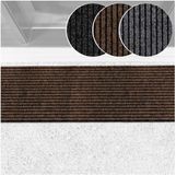 ANRO Deurmat Mischa Bruin 120x40cm
