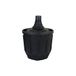 La Mediterranea - gevoerde jerrycan van glas, 8 l met Apple-deksel