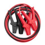 Schumacher Electric - Startkabels 3m 16mm² - 6V/12V/24V Accu’s - Voor Auto, Bestelwagen, Camper - Geïsoleerde Klemmen & nylon zak - GS/TÜV Gecertificeerd