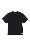 Wrangler SS Solid Tee T-shirt voor heren, Zwart, XL