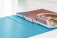 Esselte Colour'Breeze ringmap, 2 ringen, PP, ft A4, met harde kaft, blauw 10 stuks