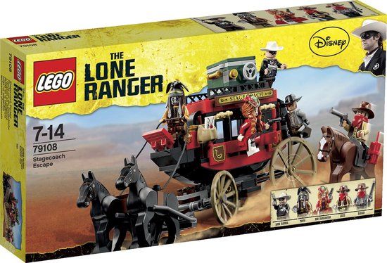 LEGO The Lone Ranger Evasion M.D. Post 79108