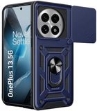 Techsuit Hoesje geschikt voor OnePlus 13 - Camshield Back Cover - Blauw