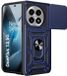 Techsuit Hoesje geschikt voor OnePlus 13 - Camshield Back Cover - Blauw