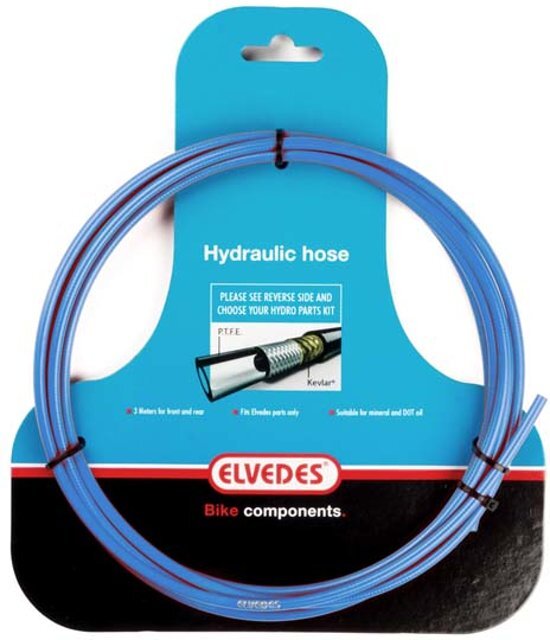 Elvedes Schijfrem hydro slang blauw