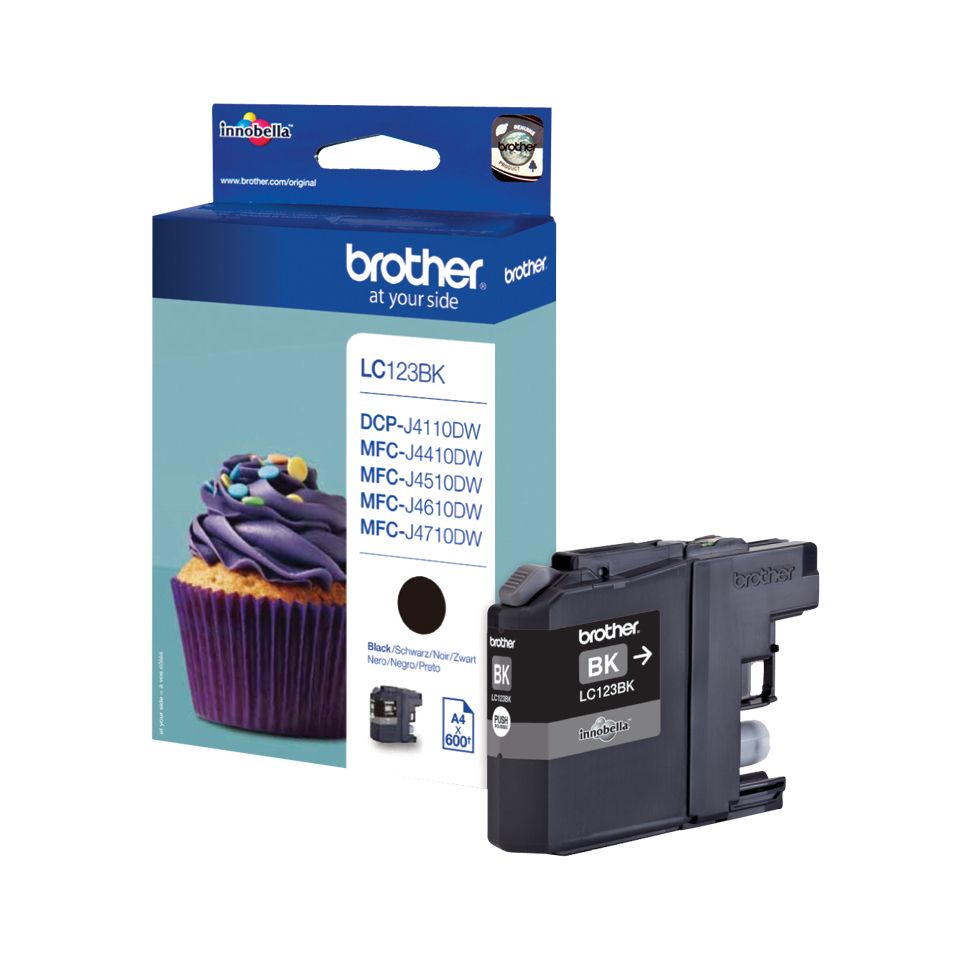 Brother LC-123BK Black Ink Cartridge