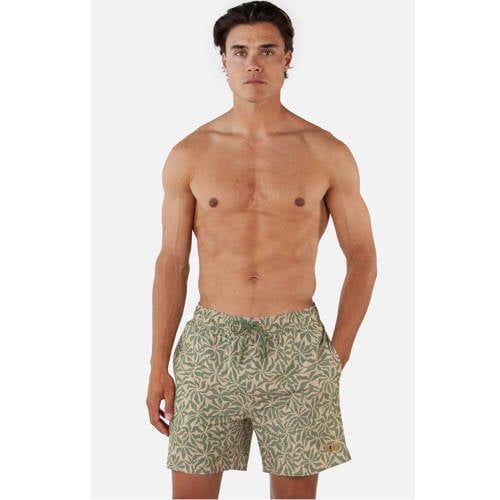Barts Zwemshort Ingleses Kakigroen/Beige