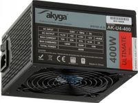 Akyga ATX-Voeding Voor Pc-Computer 400W 80 Plus Bronze Ventilator 12Cm 6 Sata 2