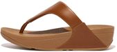 FitFlop Lulu Leather Toepost Dames Slippers - Light Tan