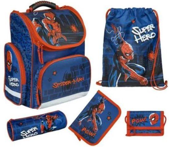 Spiderman School Set - 5 Delig