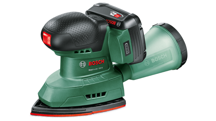 Bosch Groen Bosch EasySander 18V-8 Accu-multischuurmachine Incl. accu, Incl. lader 18 V 2.5 Ah