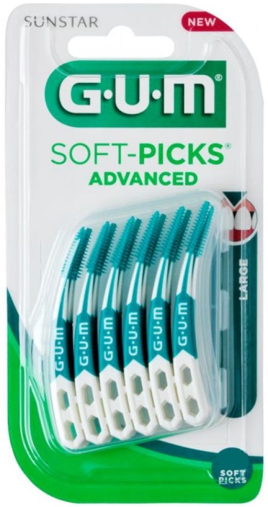 Gum Soft Picks Advanced Large