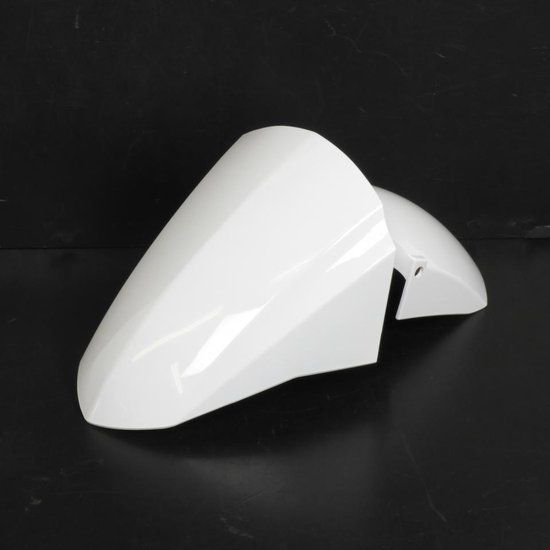 P2R Voorste spatbord voor Peugeot 50 Kisbee 2t scooter van vóór 2020, glanzend wit, nieuw