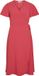 VILA VILOVIE S/S WRAP MIDI DRESS - NOOS - Dames - Hibiscus - Maat 36