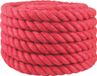 vidaXL Jute Touw 36 mm Rood