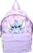 Lilo & Stitch Sac à dos en peluche - Violet - Fleurs - Fausse fourrure