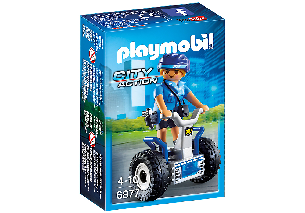 playmobil City Action Politieagente met balans racer