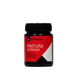De La Pajarita De vlinderdas satijn 110616 schilderij L-22, zwart, 75 ml