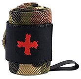 Harbinger Red Line 78-Inch Pols Wraps voor Gewichtheffen (Paar) Camo