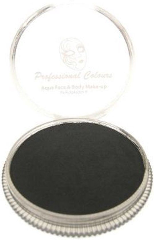 PartyXplosion Aqua schmink zwart - 8713647437109