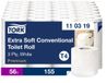 Tork 110319 - 8 rollen - Extra Soft toiletpapier 3lgs - wit 155 vel - T4 Premium