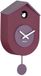 Karlsson Wandklok Grato Cuckoo - Donkerpaars - 9.2x17.5x33.2cm