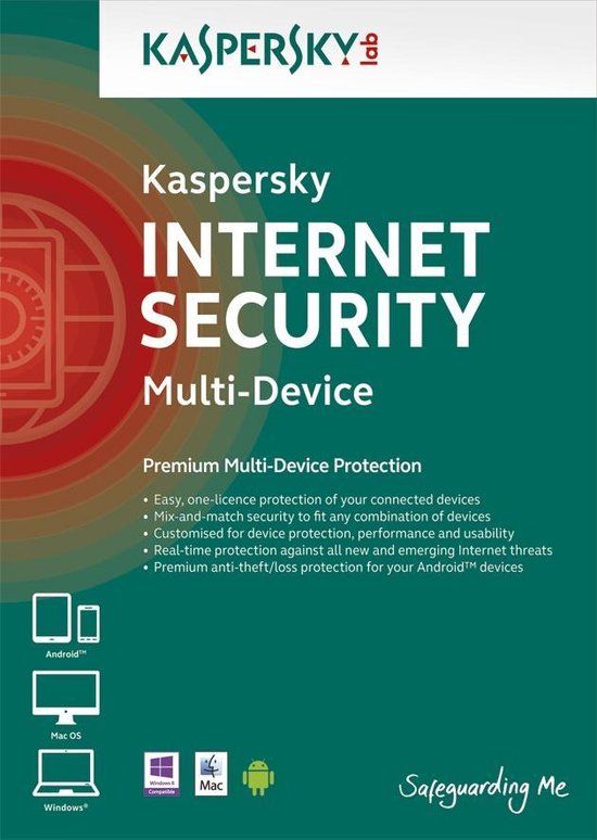 Kaspersky Internet Security Multi-Device 2014 - 3 Users - 1 Year