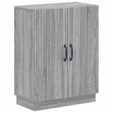 vidaXL Badkamer Opbergkast HOORN Grijs Sonoma 59,5 x 31 x 77 cm
