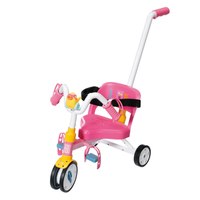 Zapf BABY born Trike Poppenfietsset - Driewieler - Roze