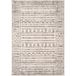 Surya PSS2313-53RD tapis Intérieur Carré Polypropylène (PP) Charbon de bois, Noir, Gris, Blanc, Gris clair